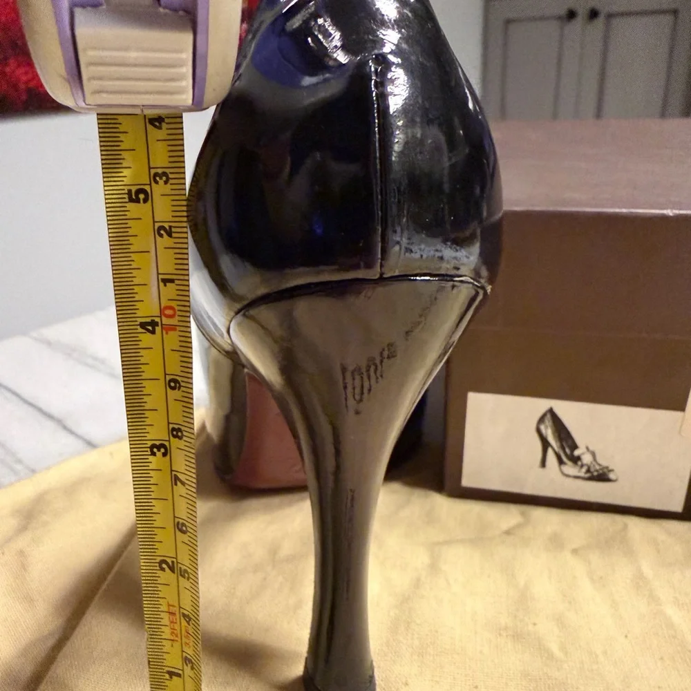 Vintage Louis Vuitton Black Heels- AUTHETICATED - Picture 11 of 15